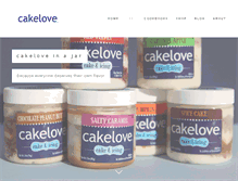 Tablet Screenshot of cakelove.com